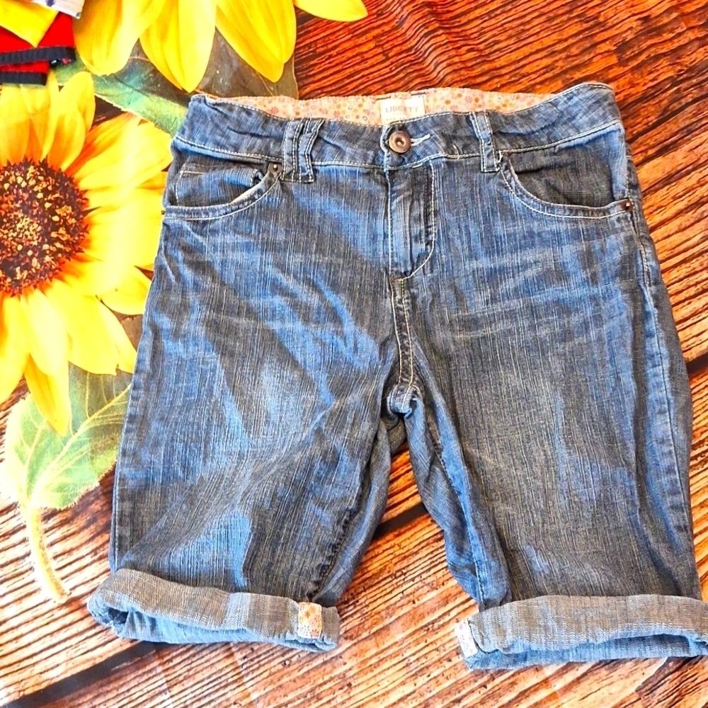 Liberty OF LONDON JEAN SHORTS GIRLS LARGE